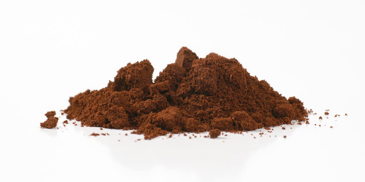 Ground coffee