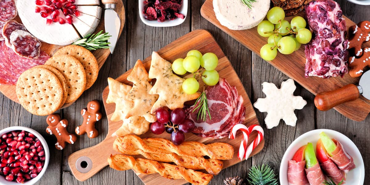 Christmas theme charcuterie