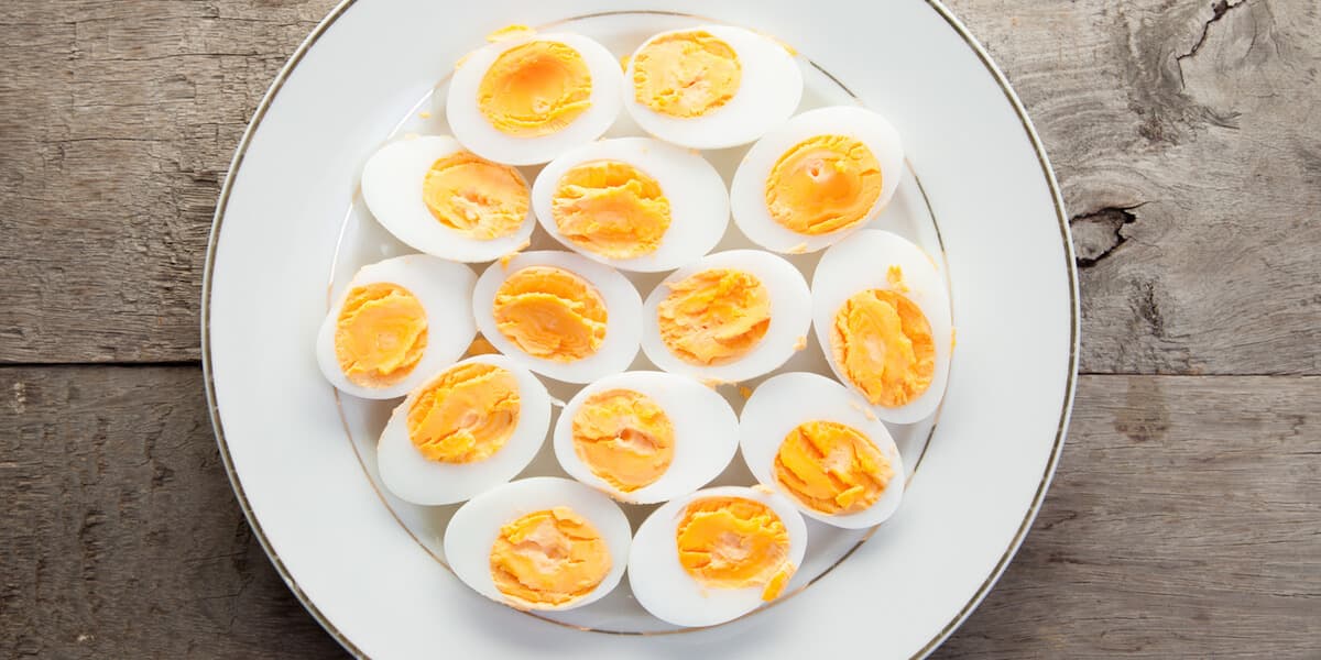 boiled eggs